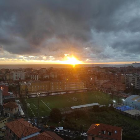 Ferienwohnung Super Vista Al Grattacielo Di Lavagna Exterior foto