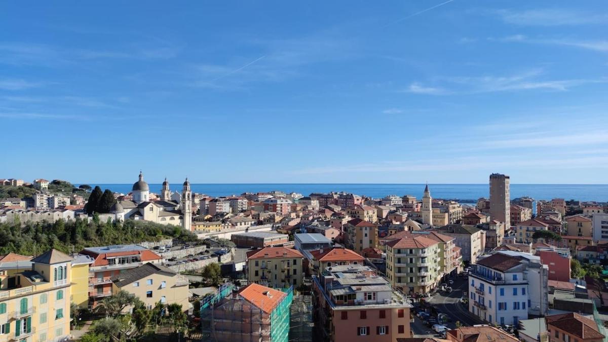 Ferienwohnung Super Vista Al Grattacielo Di Lavagna Exterior foto