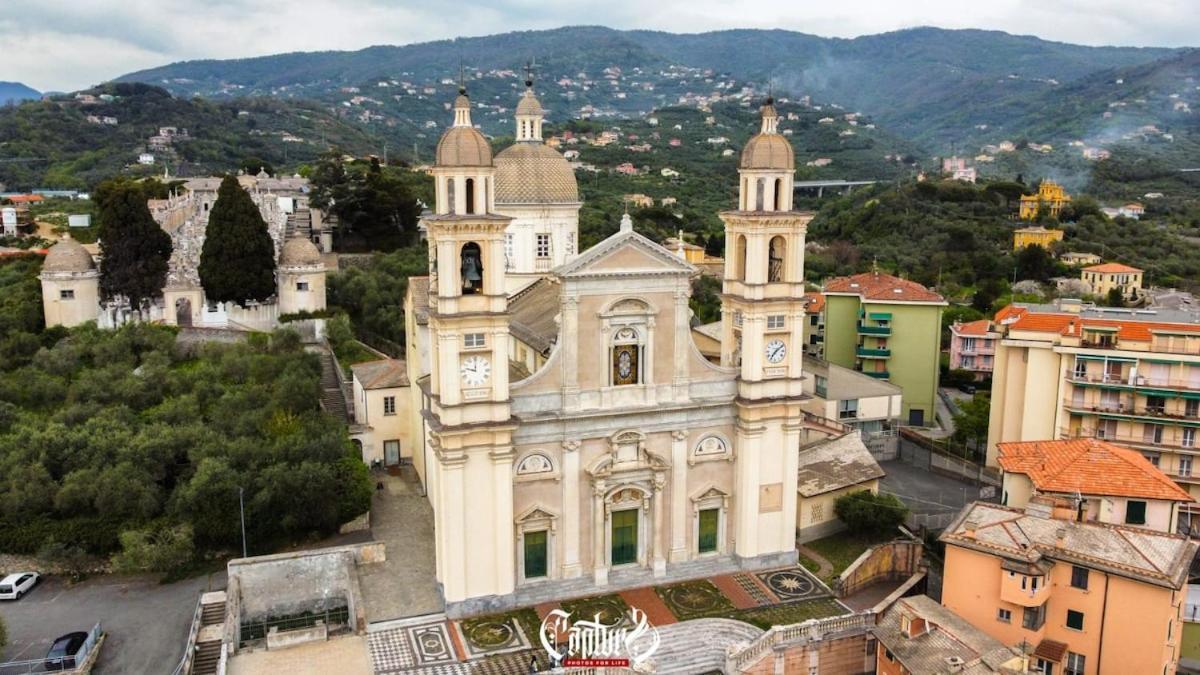 Ferienwohnung Super Vista Al Grattacielo Di Lavagna Exterior foto