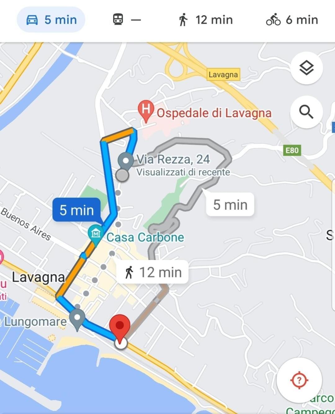 Ferienwohnung Super Vista Al Grattacielo Di Lavagna Exterior foto